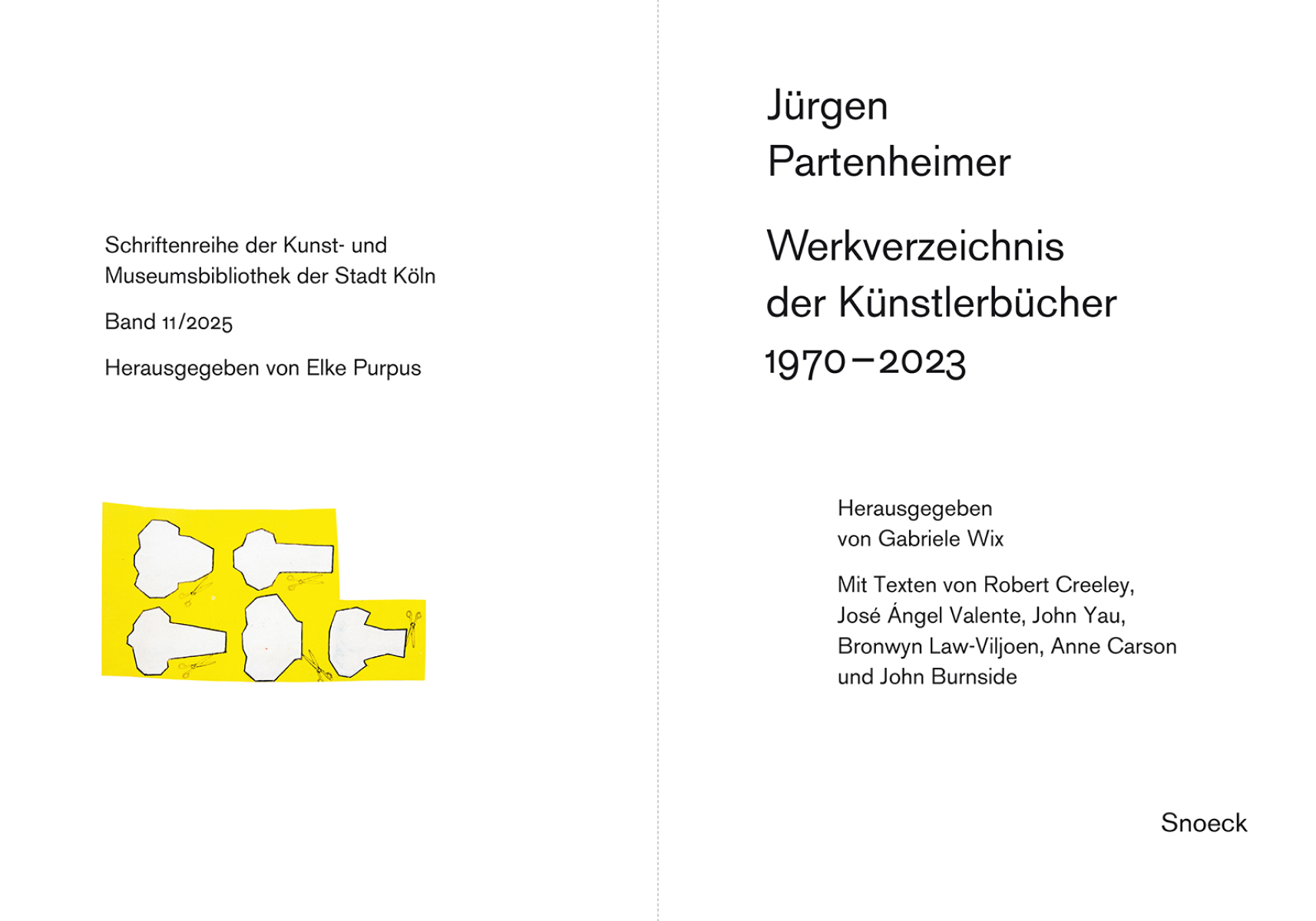 Der Schein der Dinge. K&uuml;nstlerb&uuml;cher 1970 - 2023